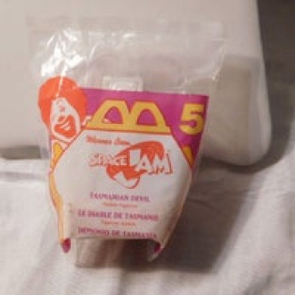 Space Jam McDonald's Tasmanian Devil TAZ Vintage 1996